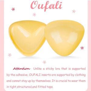 Oufali bra push up inserts